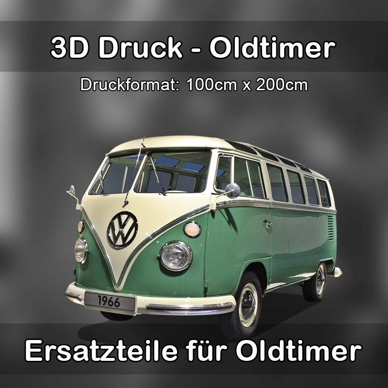 Großformat 3D Druck für Oldtimer Restauration in Baden-Baden 