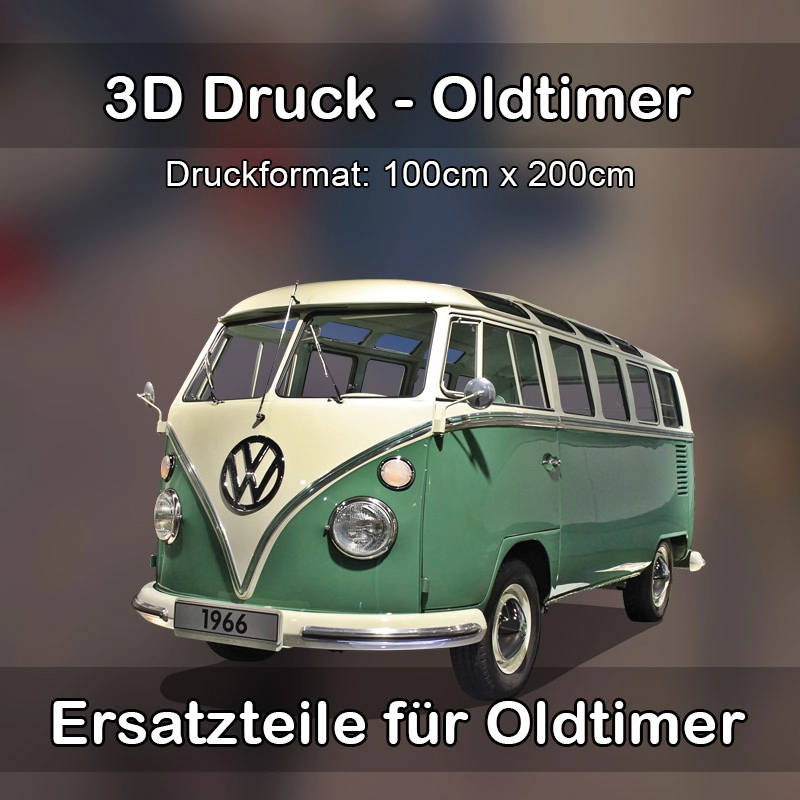 Großformat 3D Druck für Oldtimer Restauration in Bärnau 