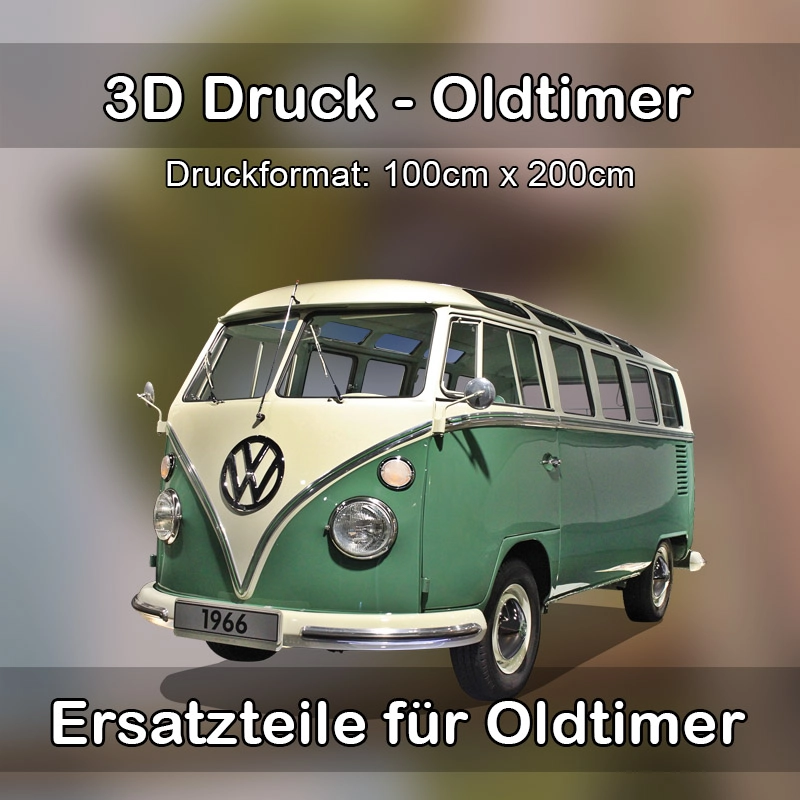 Großformat 3D Druck für Oldtimer Restauration in Baienfurt 