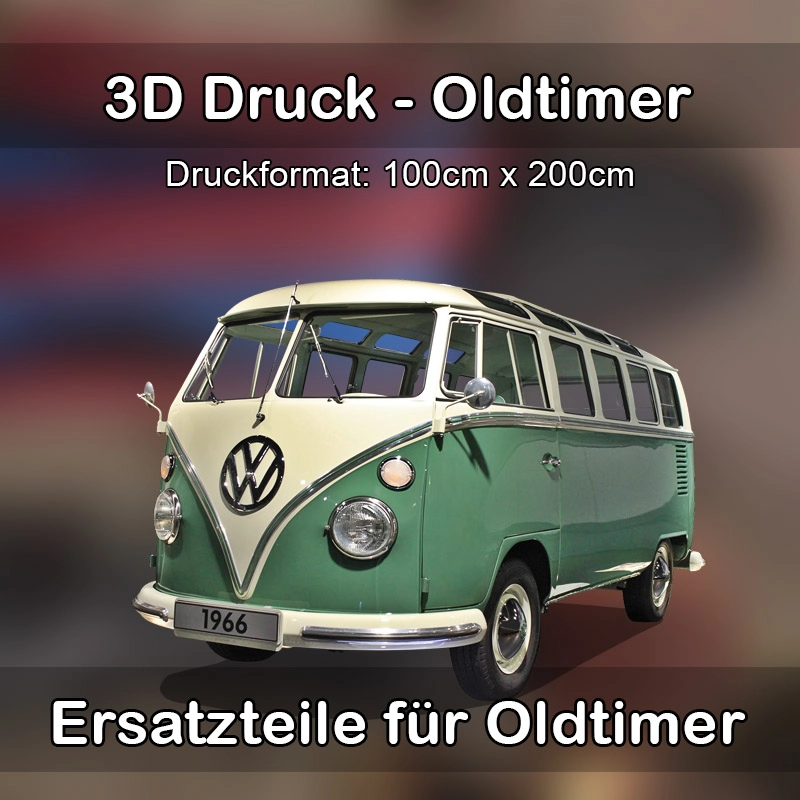 Großformat 3D Druck für Oldtimer Restauration in Baiersbronn 
