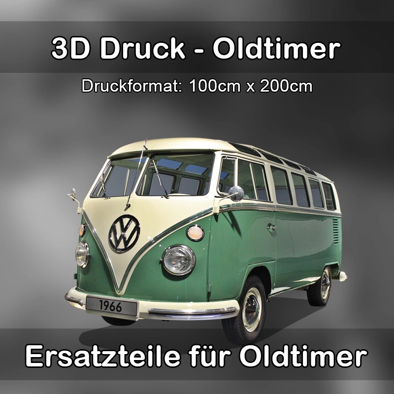 Großformat 3D Druck für Oldtimer Restauration in Ballenstedt 