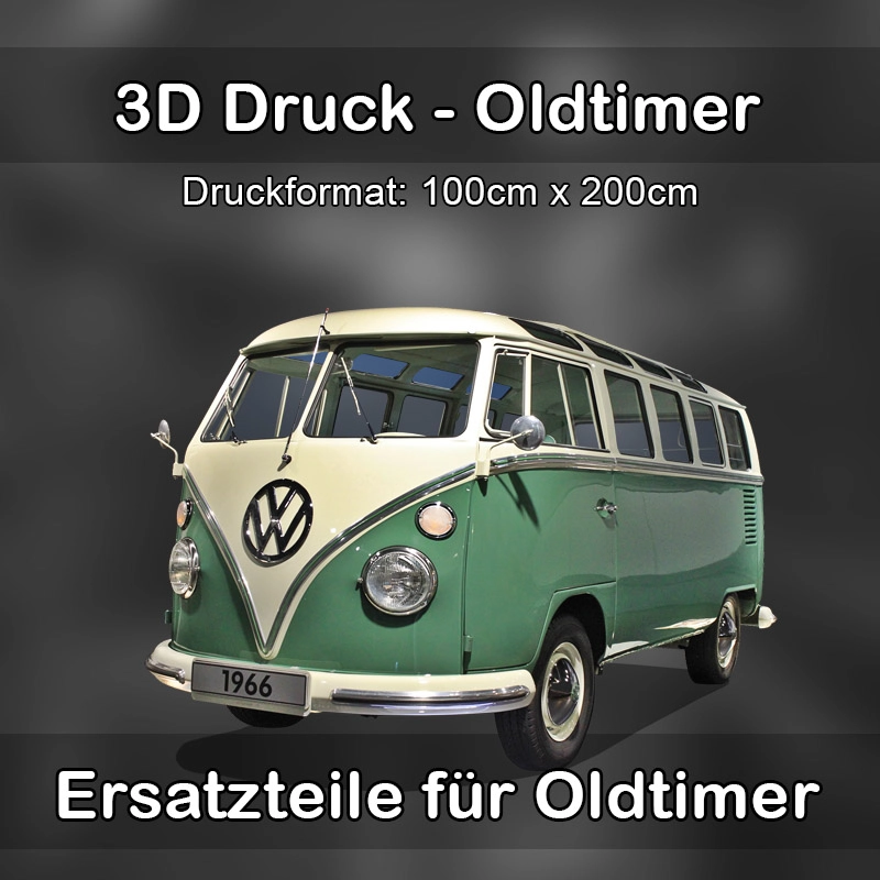 Großformat 3D Druck für Oldtimer Restauration in Bammental 