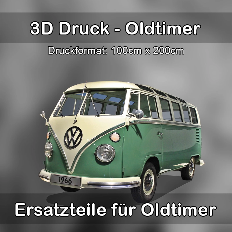 Großformat 3D Druck für Oldtimer Restauration in Bannewitz 