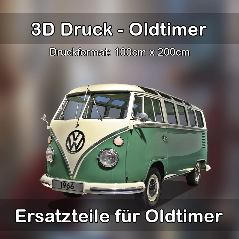 Großformat 3D Druck für Oldtimer Restauration in Barmstedt 