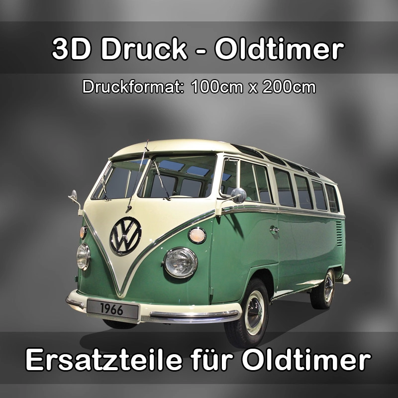 Großformat 3D Druck für Oldtimer Restauration in Barntrup 