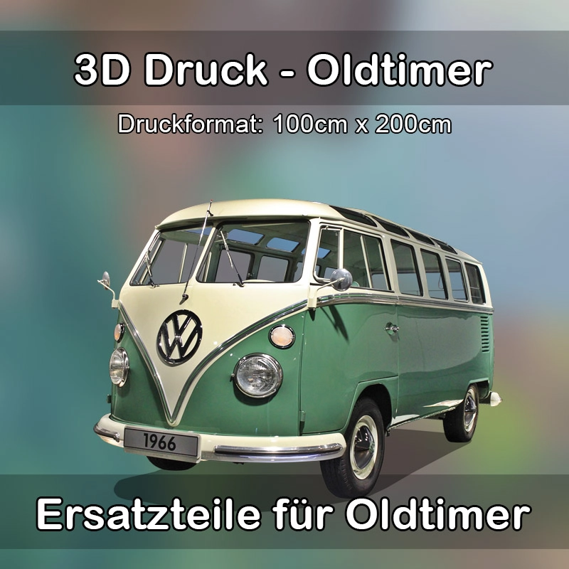 Großformat 3D Druck für Oldtimer Restauration in Barsbüttel 