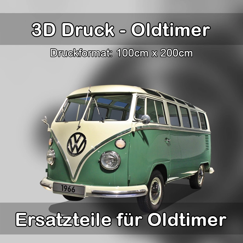 Großformat 3D Druck für Oldtimer Restauration in Barsinghausen 