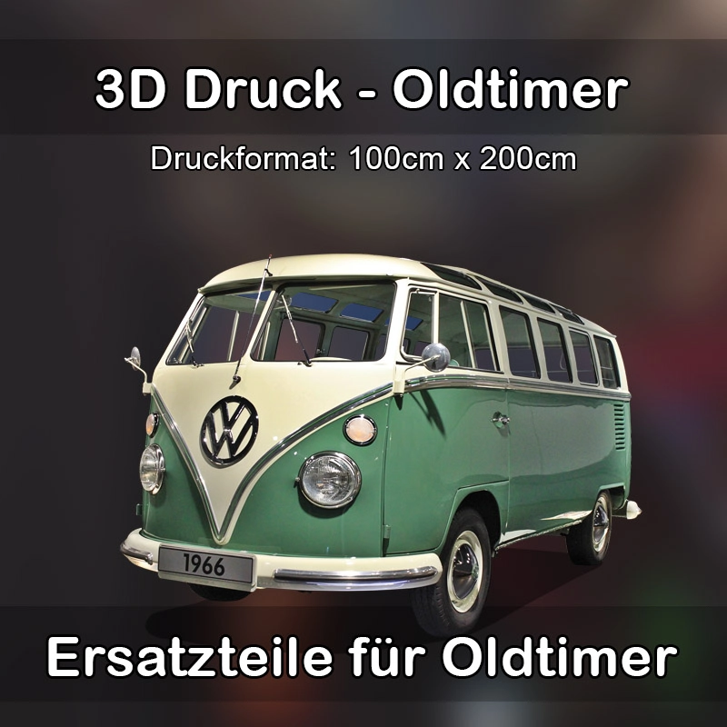 Großformat 3D Druck für Oldtimer Restauration in Bautzen 