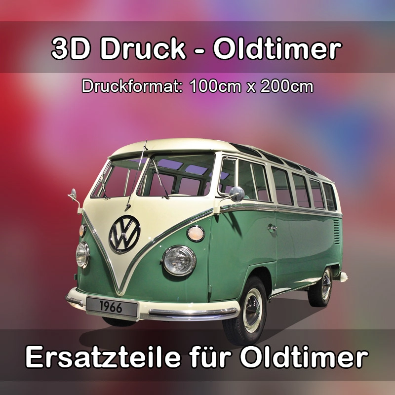 Großformat 3D Druck für Oldtimer Restauration in Bechhofen (Mittelfranken) 