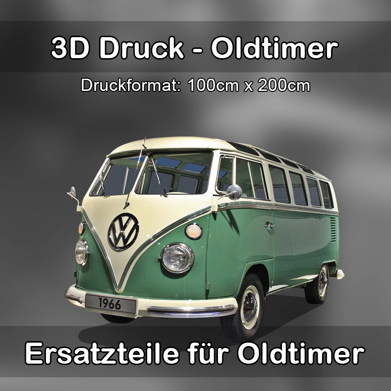 Großformat 3D Druck für Oldtimer Restauration in Bedburg 
