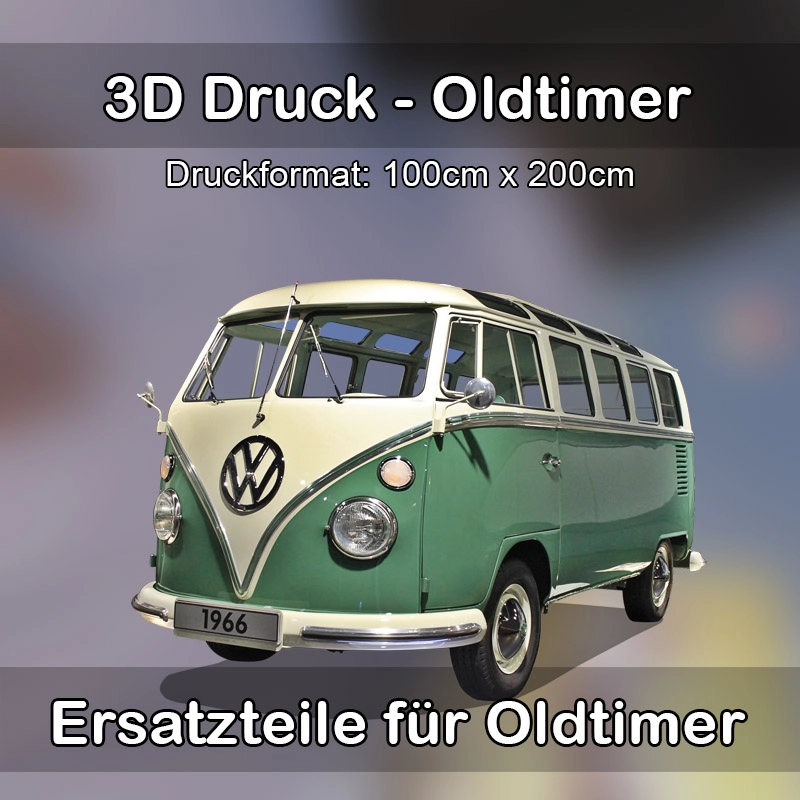 Großformat 3D Druck für Oldtimer Restauration in Beilrode 