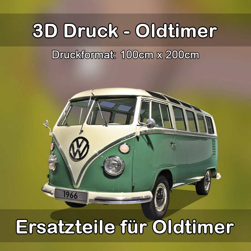 Großformat 3D Druck für Oldtimer Restauration in Beindersheim 
