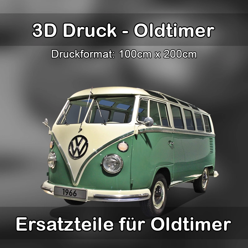 Großformat 3D Druck für Oldtimer Restauration in Bellenberg 
