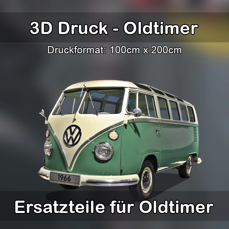 Großformat 3D Druck für Oldtimer Restauration in Berchtesgaden 