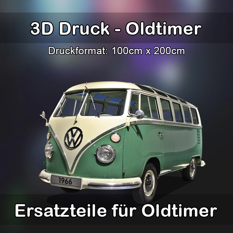 Großformat 3D Druck für Oldtimer Restauration in Bergatreute 