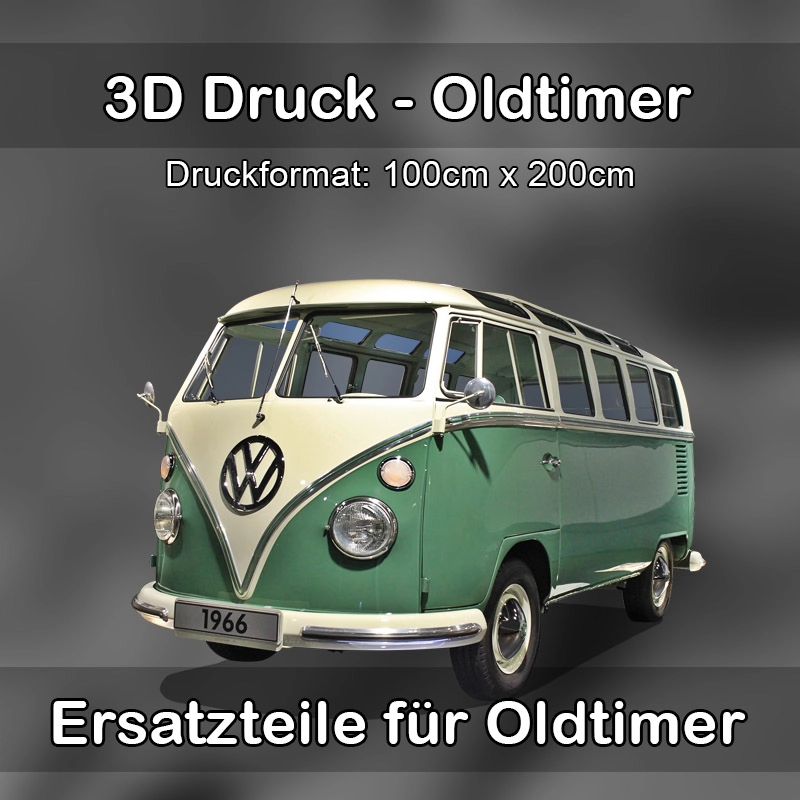 Großformat 3D Druck für Oldtimer Restauration in Bergen auf Rügen 