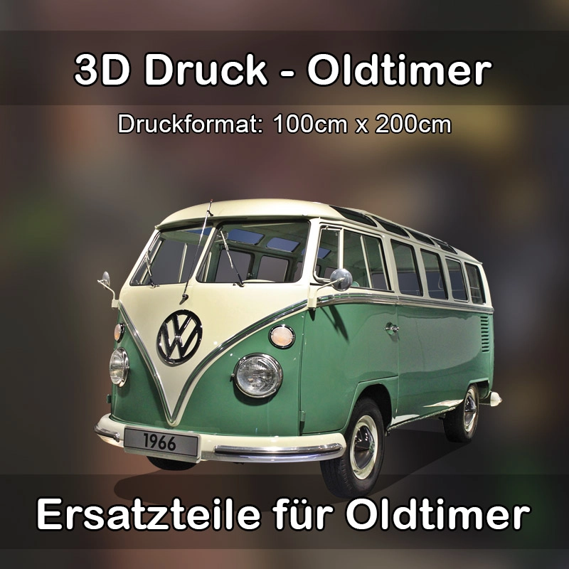 Großformat 3D Druck für Oldtimer Restauration in Bergen (Chiemgau) 