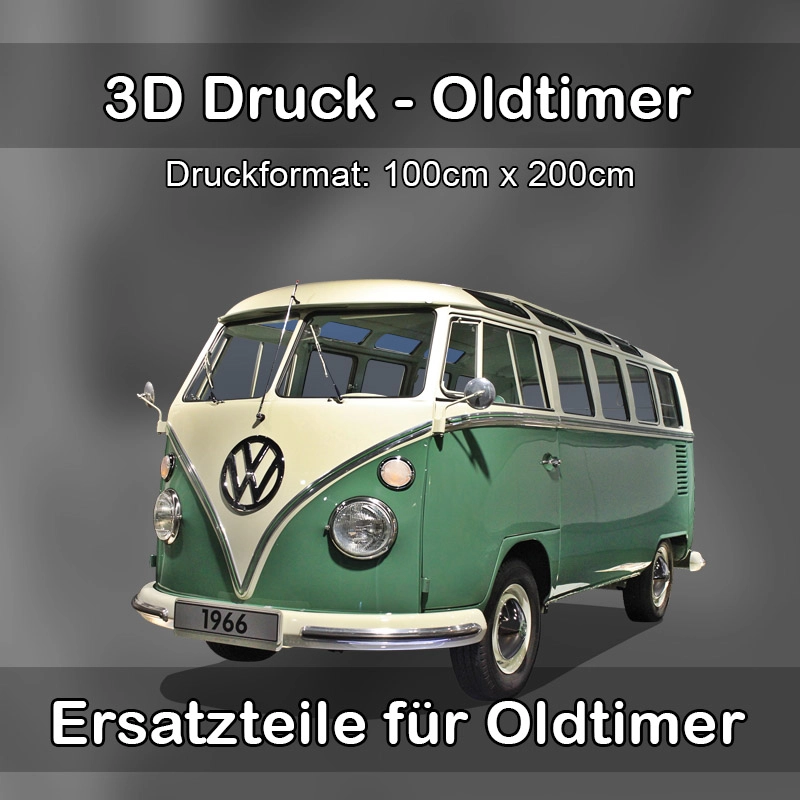 Großformat 3D Druck für Oldtimer Restauration in Bergheim 