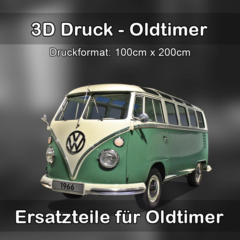 Großformat 3D Druck für Oldtimer Restauration in Bergkamen 