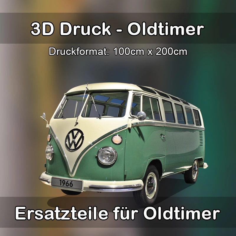 Großformat 3D Druck für Oldtimer Restauration in Bergkirchen 