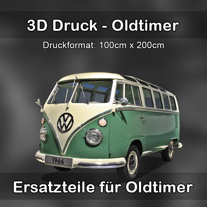 Großformat 3D Druck für Oldtimer Restauration in Bergrheinfeld 