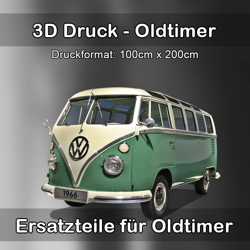 Großformat 3D Druck für Oldtimer Restauration in Bernau bei Berlin 