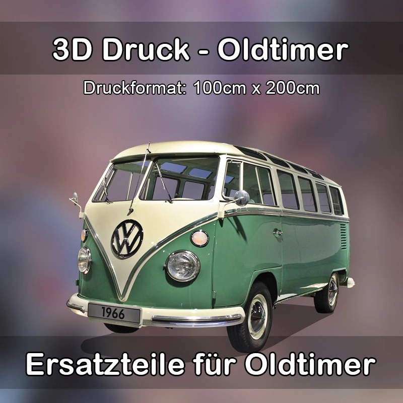 Großformat 3D Druck für Oldtimer Restauration in Bernburg (Saale) 