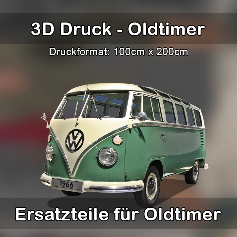 Großformat 3D Druck für Oldtimer Restauration in Berne 