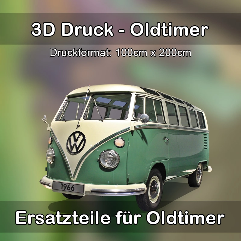 Großformat 3D Druck für Oldtimer Restauration in Bernhardswald 