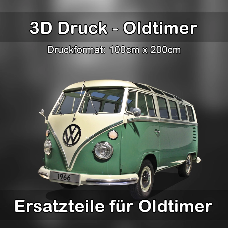 Großformat 3D Druck für Oldtimer Restauration in Bernried (Niederbayern) 