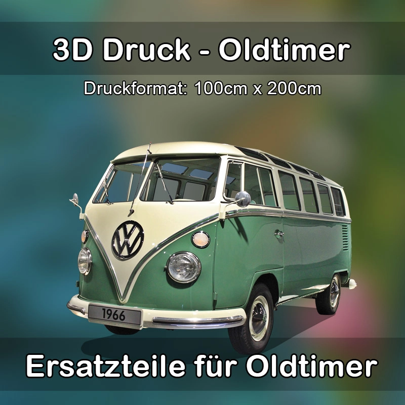 Großformat 3D Druck für Oldtimer Restauration in Besigheim 