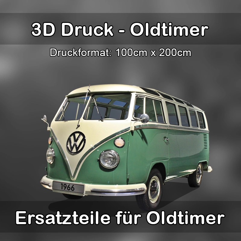 Großformat 3D Druck für Oldtimer Restauration in Bessenbach 
