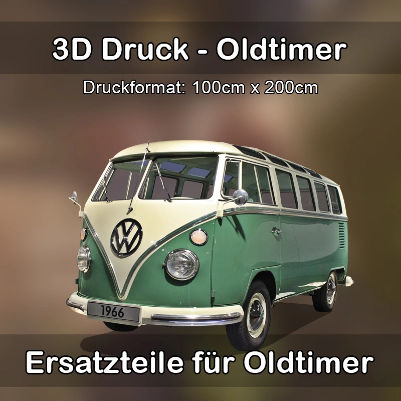 Großformat 3D Druck für Oldtimer Restauration in Biberach (Baden) 