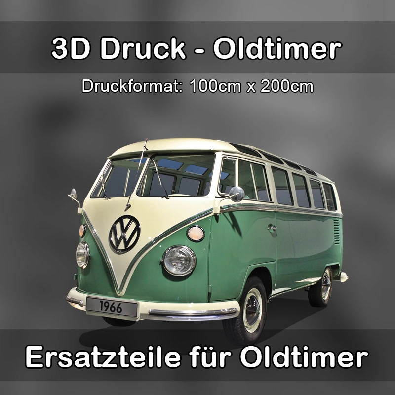 Großformat 3D Druck für Oldtimer Restauration in Biberbach 