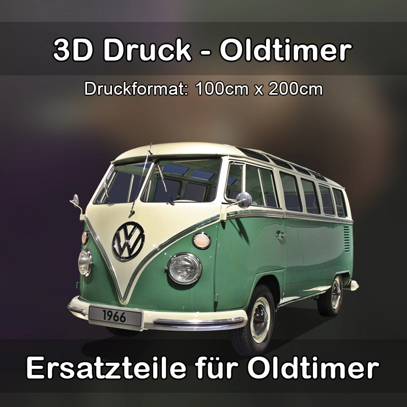 Großformat 3D Druck für Oldtimer Restauration in Bielefeld 