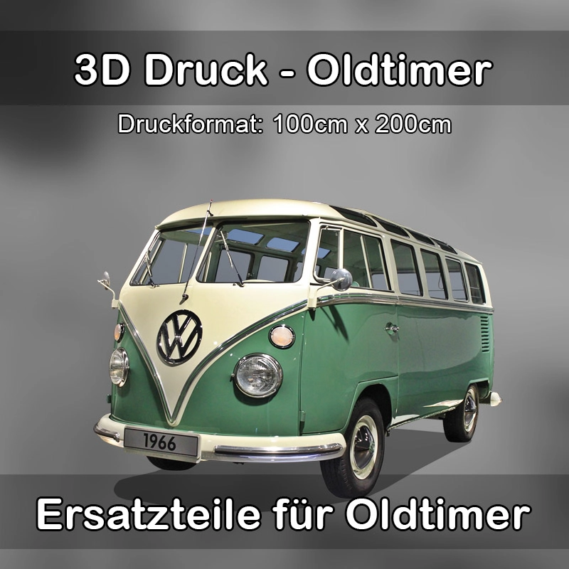 Großformat 3D Druck für Oldtimer Restauration in Biesenthal 