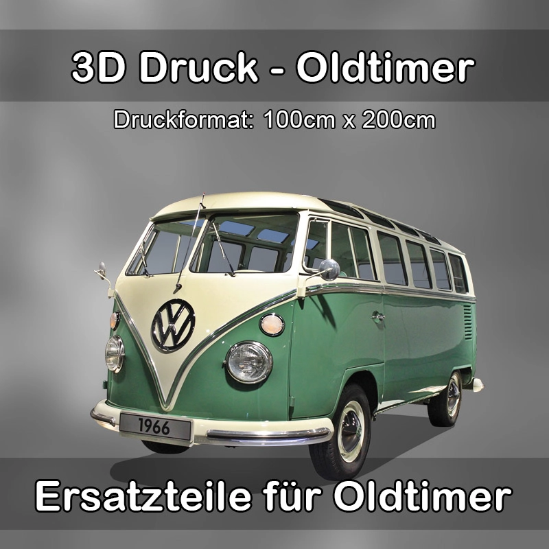Großformat 3D Druck für Oldtimer Restauration in Biessenhofen 