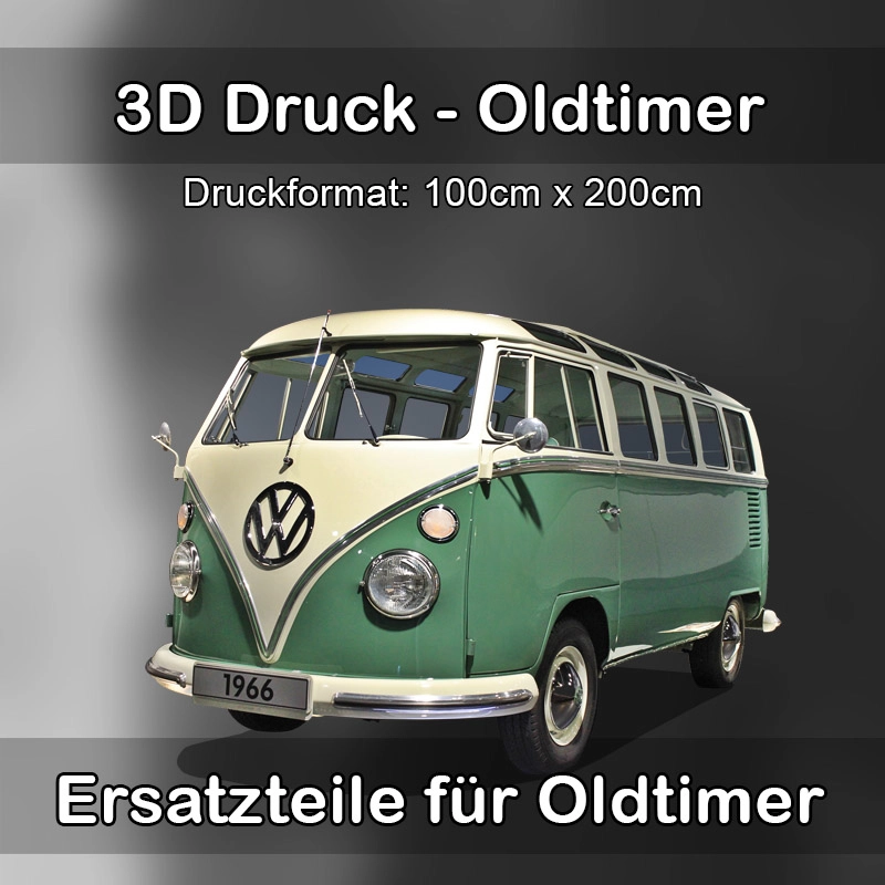 Großformat 3D Druck für Oldtimer Restauration in Bietigheim-Bissingen 