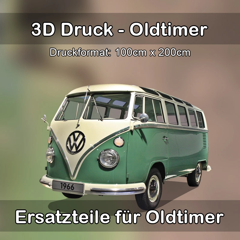Großformat 3D Druck für Oldtimer Restauration in Billerbeck 