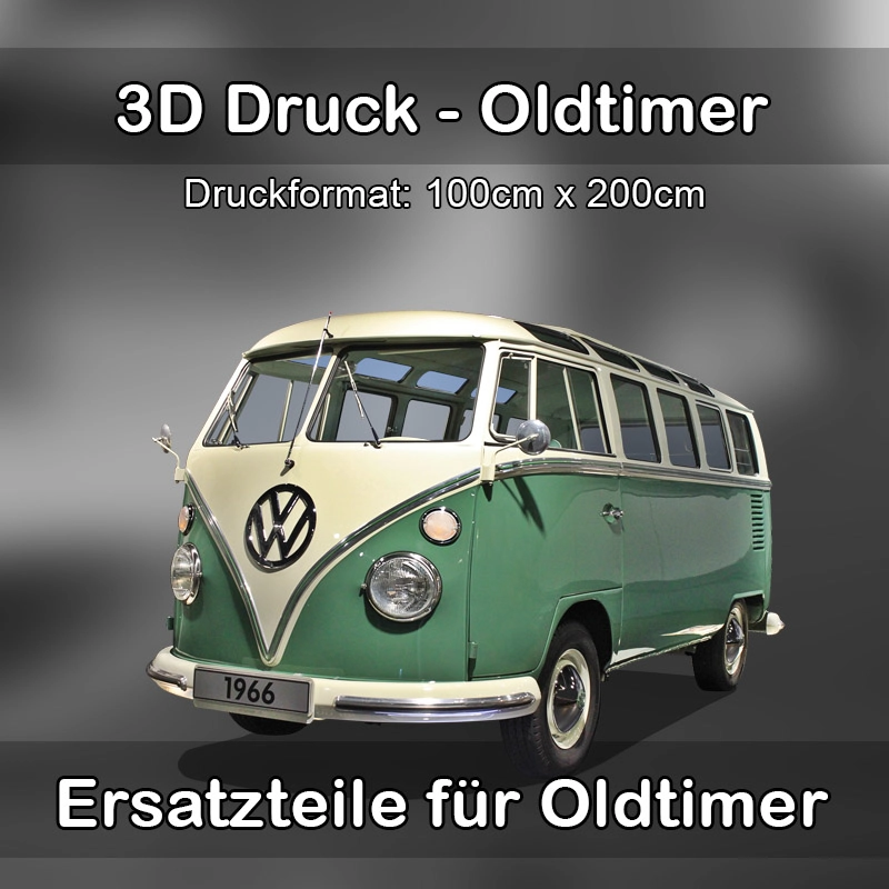 Großformat 3D Druck für Oldtimer Restauration in Billigheim 