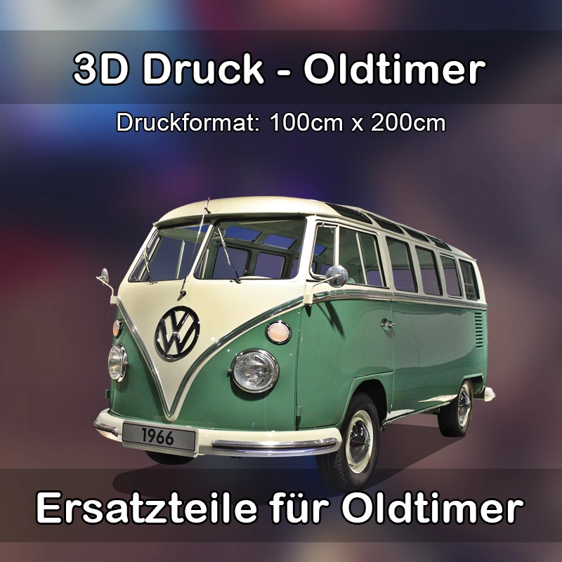 Großformat 3D Druck für Oldtimer Restauration in Bingen 
