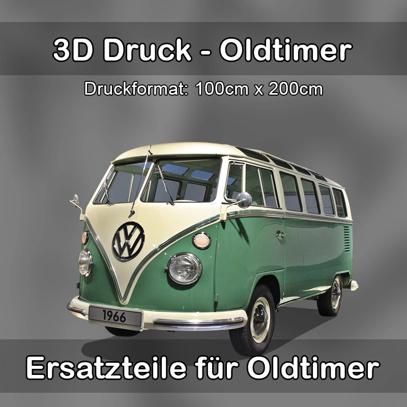 Großformat 3D Druck für Oldtimer Restauration in Birkenheide 