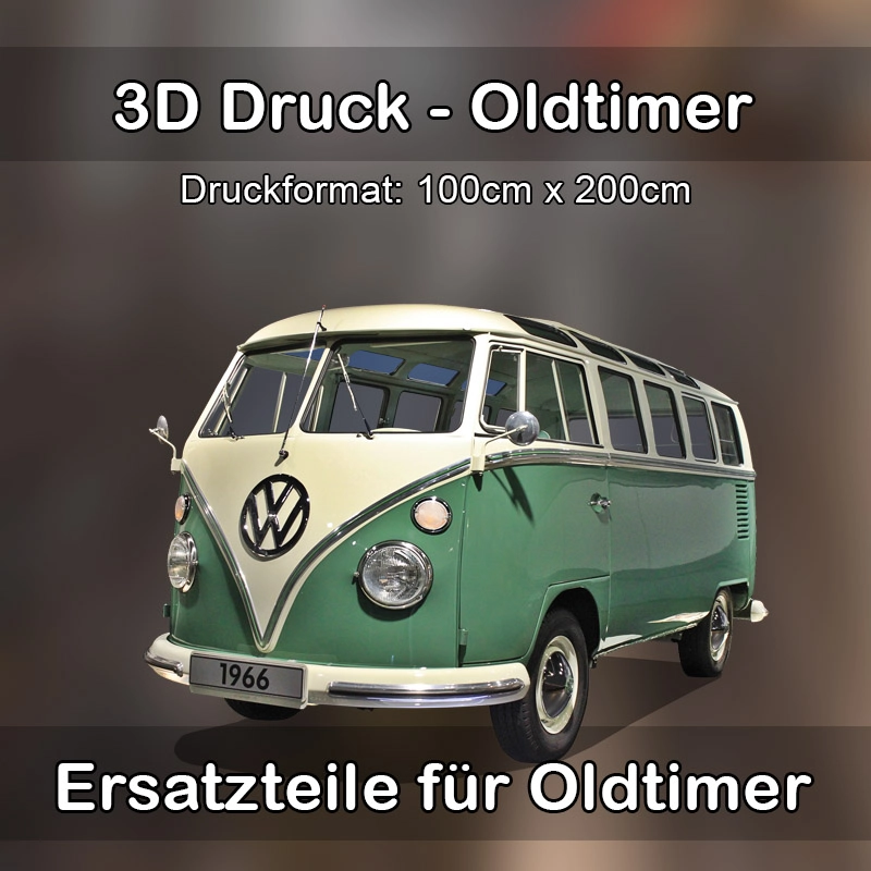 Großformat 3D Druck für Oldtimer Restauration in Birkenwerder 