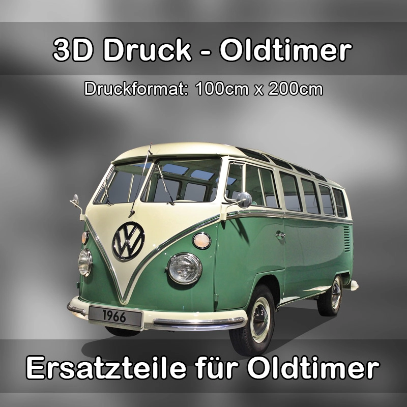 Großformat 3D Druck für Oldtimer Restauration in Bischberg 