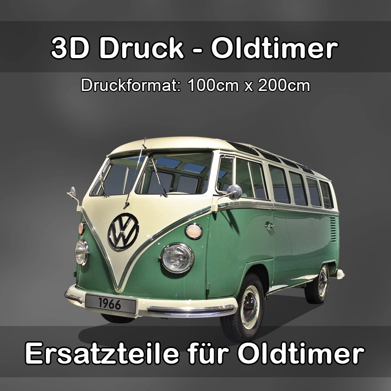 Großformat 3D Druck für Oldtimer Restauration in Bischofswerda 