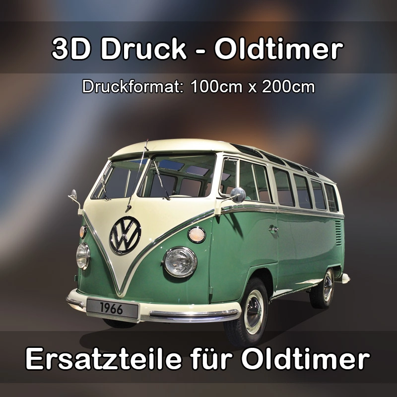 Großformat 3D Druck für Oldtimer Restauration in Bisingen 