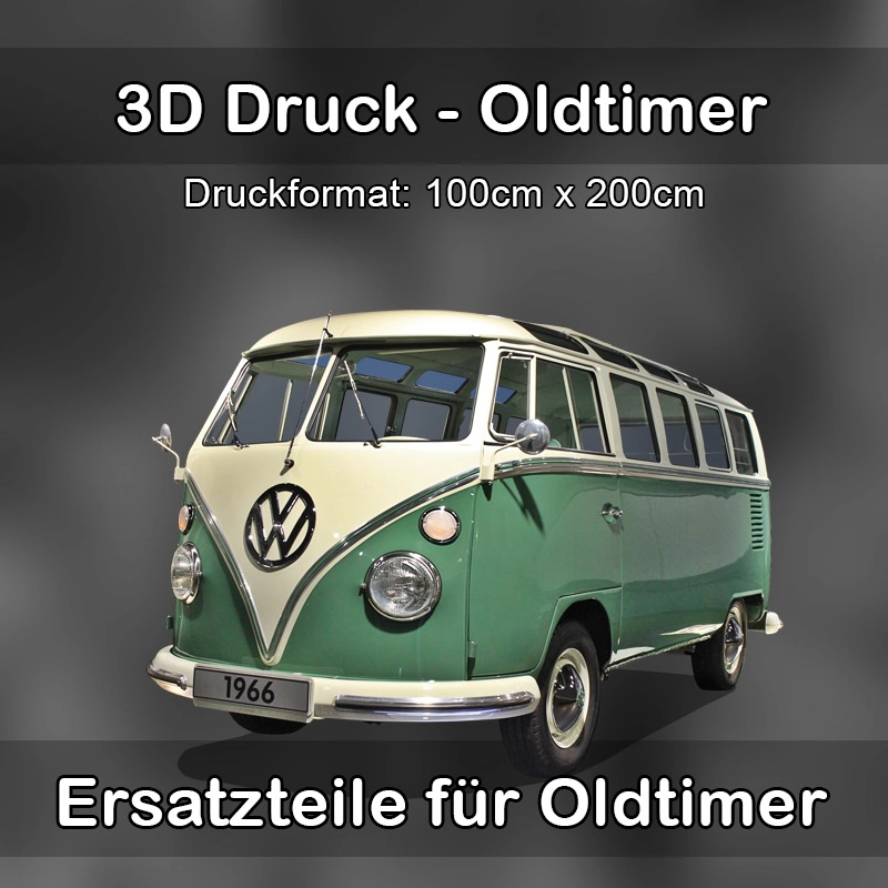 Großformat 3D Druck für Oldtimer Restauration in Bitburg 