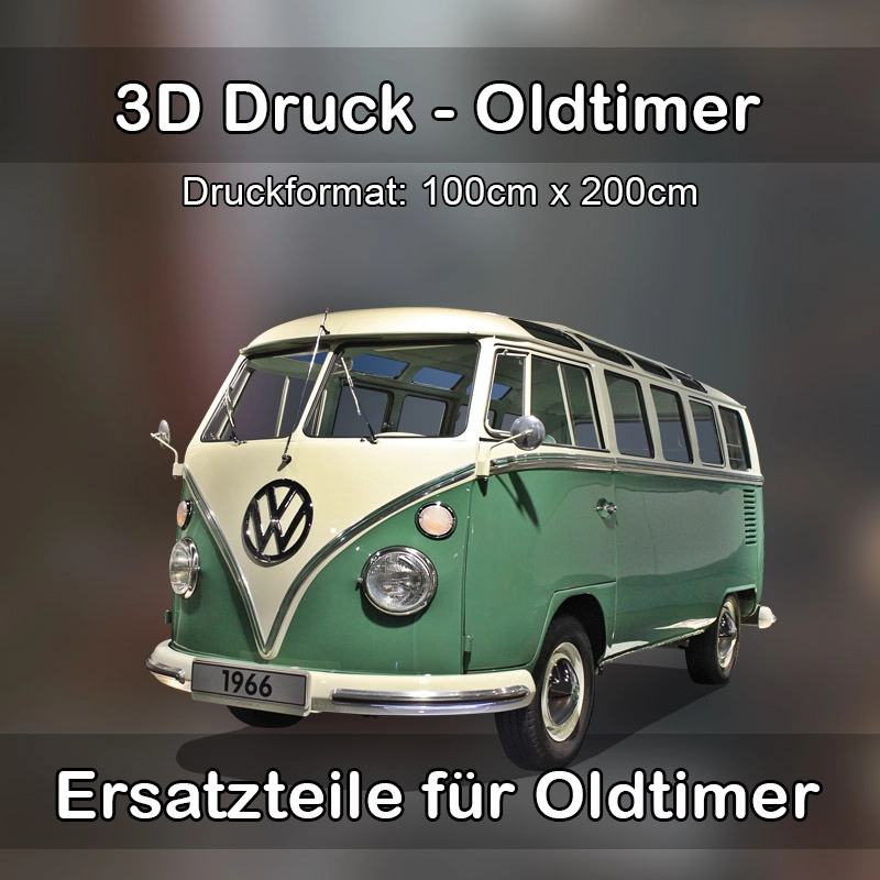 Großformat 3D Druck für Oldtimer Restauration in Bitterfeld-Wolfen 