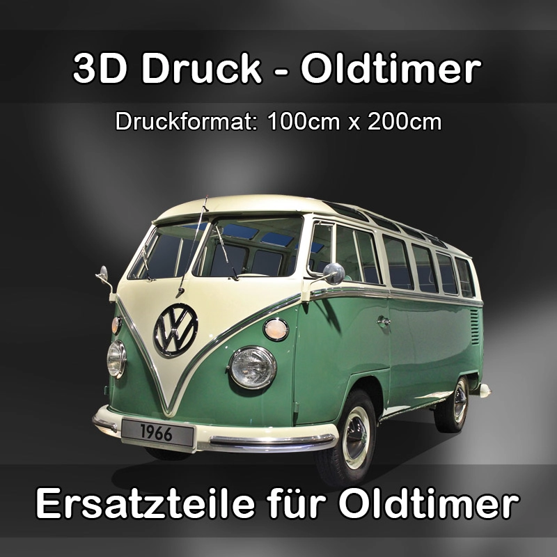 Großformat 3D Druck für Oldtimer Restauration in Blaufelden 