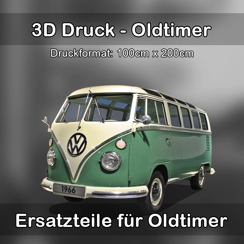 Großformat 3D Druck für Oldtimer Restauration in Blaustein 